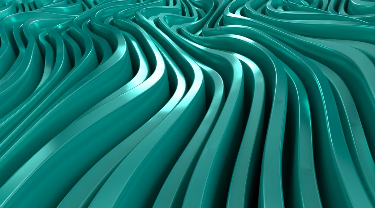 Moderne KI-getriebene Design-Skulptur